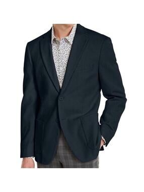 Bar III Slim Fit Forest Green Corduroy Blazer, Size 38R